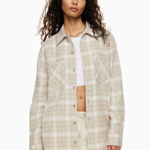 Tna Plaid Oversized Shirt